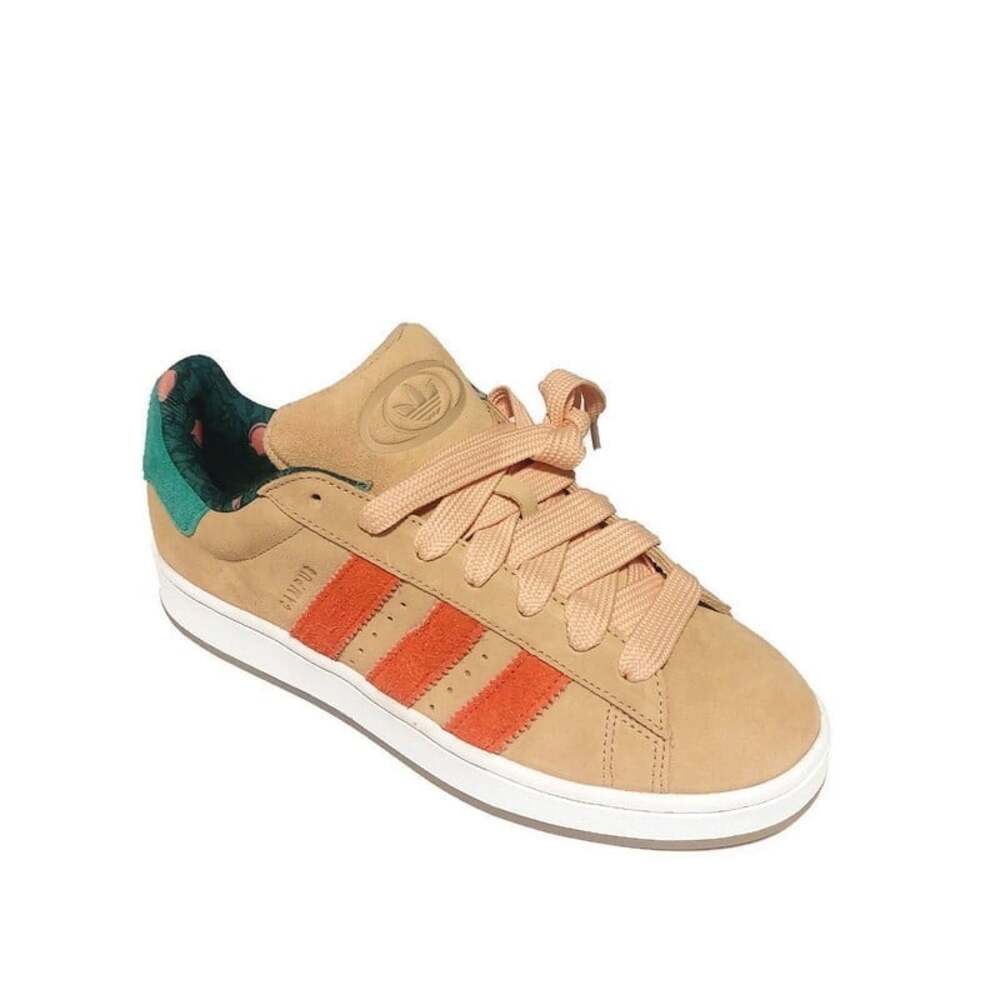 Adidas Campus 00s Georgia Peach Suede Sneakers Mens Size 10 KJ3809 Orange NWT